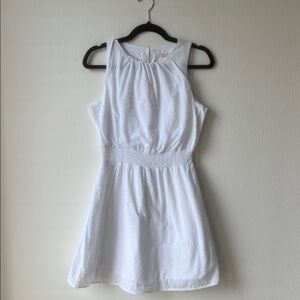 Copper Key White Casual Dress